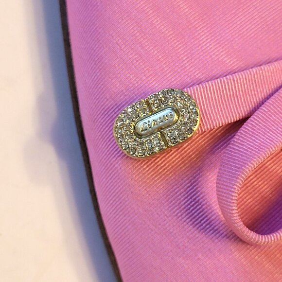 Circus by Same Edelman Lafayette Bow Pointed Toe Slingback Flats - Picture 6 of 11